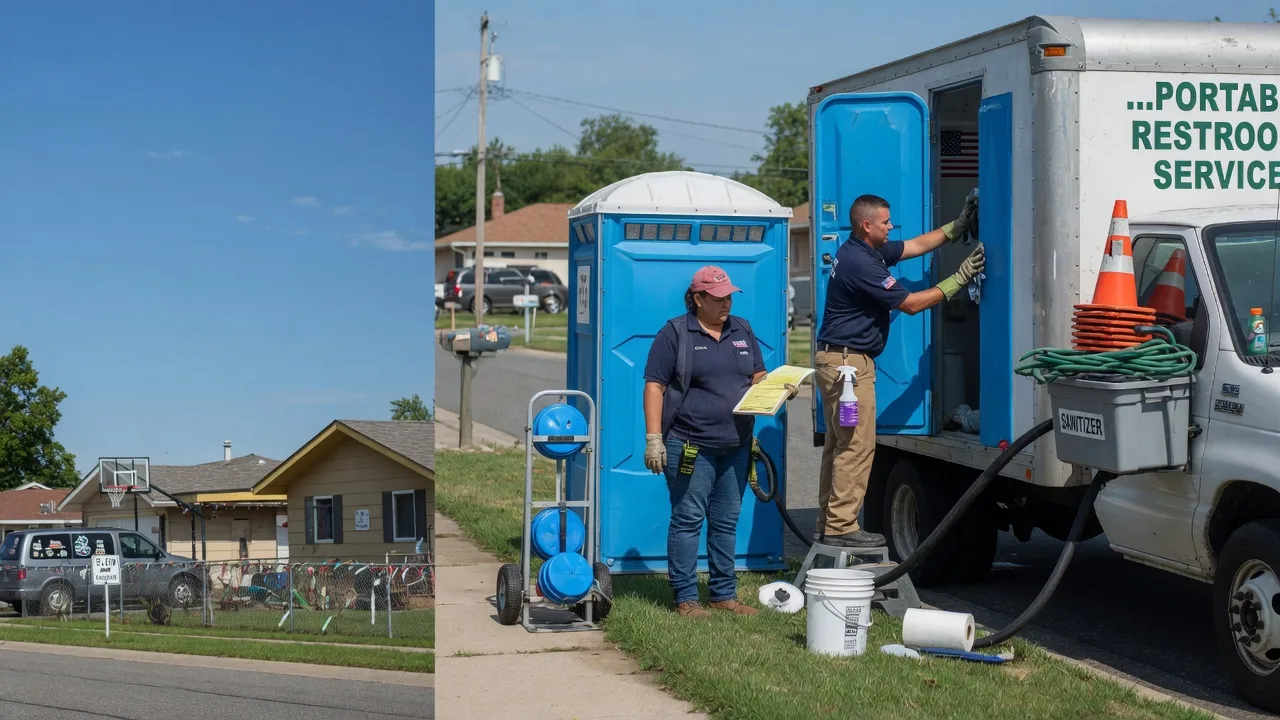 Portable Toilet Rental in Roby, MO near me